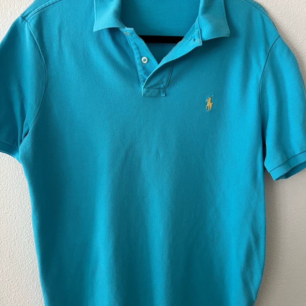 Polo by Ralph Lauren Turquoise Classic Polo Shirt